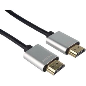 PremiumCord HDMI-kábel - 2m - Fekete - HDMI 1.4 4K 3D PremiumCord HDMI-kábel - 2m - Fekete - HDMI 1.4 4K 3D