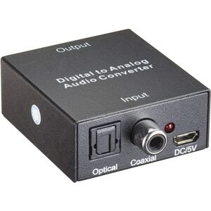 PREMIUMCORD Digital-Analog-Audio-Umsetzer - Koax, Toslink, 2 RCA PREMIUMCORD Digital-Analog-Audio-Umsetzer - Koax, Toslink, 2 RCA