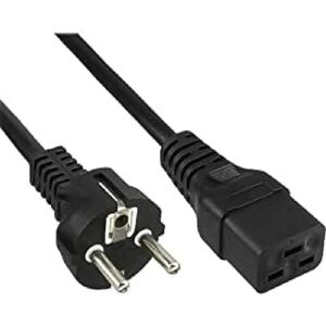 Câble d'alimentation PremiumCord 230V 16A 1,5m IEC 320 C19 - Publicité Câble d'alimentation PremiumCord 230V 16A 1,5m IEC 320 C19 - Publicité