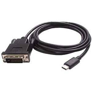 PremiumCord USB-C auf DVI Adapter - 1,8m - Schwarz PremiumCord USB-C auf DVI Adapter - 1,8m - Schwarz