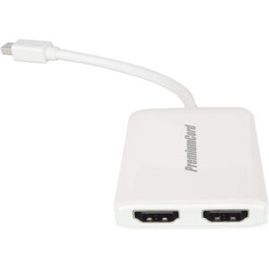 PremiumCord Adapter Mini DisplayPort to Dual HDMI 4K - Adapter PremiumCord Adapter Mini DisplayPort to Dual HDMI 4K - Adapter