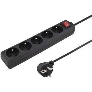 Multiprise PremiumCord - 230V 3m 5 Prises + Interrupteur Multiprise PremiumCord - 230V 3m 5 Prises + Interrupteur