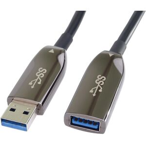 PremiumCord USB 3.2 Gen 1 10m Optical AOC Cable - USB 3.2 Gen 1 PremiumCord USB 3.2 Gen 1 10m Optical AOC Cable - USB 3.2 Gen 1