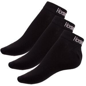 Horsefeathers Rapid 3-Pack Șosete - Negru - Mărime 41-44 - Unisex Horsefeathers Rapid 3-Pack Șosete - Negru - Mărime 41-44 - Unisex