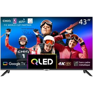 TV CHiQ U43QM8E 43" QLED 4K HDR Smart TV TV CHiQ U43QM8E 43" QLED 4K HDR Smart TV