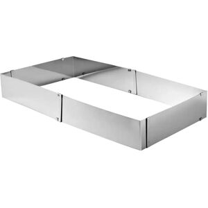 Orion Justerbar bakform - 24-46x20-38cm Rostfritt stål Orion Justerbar bakform - 24-46x20-38cm Rostfritt stål