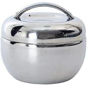 Orion Pojemnik na jedzenie ze stali nierdzewnej z dodatkową miską na zupę Orion Pojemnik na jedzenie ze stali nierdzewnej z dodatkową miską na zupę