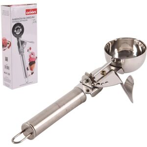 Cuillère à glace en acier inoxydable Orion - Pour boules parfaites - Publicité Cuillère à glace en acier inoxydable Orion - Pour boules parfaites - Publicité