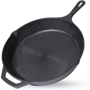 Poêle en fonte Orion 30 cm - Ustensile durable et polyvalent - Publicité Poêle en fonte Orion 30 cm - Ustensile durable et polyvalent - Publicité