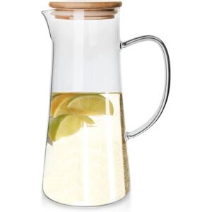 Orion Lasinallas - 1,5L, Käsinoja, Valuttaliitäntä, Bambulokki Orion Lasinallas - 1,5L, Käsinoja, Valuttaliitäntä, Bambulokki