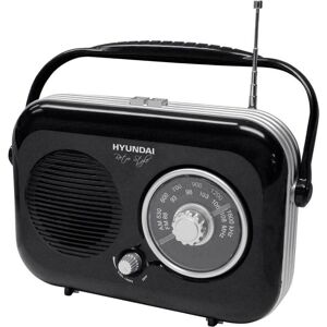Radio portable Hyundai PR100 - FM, AM, Noir Radio portable Hyundai PR100 - FM, AM, Noir