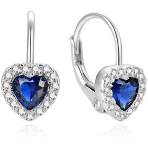 Beneto AGUC2590DL - Cercei de copii din argint în formă de inimă Beneto AGUC2590DL - Cercei de copii din argint în formă de inimă