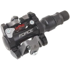 Force CLICK MTB Bike Pedal - Ball Bearing, Silver Force CLICK MTB Bike Pedal - Ball Bearing, Silver
