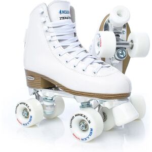 Trottinettes Classiques Tempish - Quatre Roues, Cuir, Blanc - Patins à Roulettes - Publicité Trottinettes Classiques Tempish - Quatre Roues, Cuir, Blanc - Patins à Roulettes - Publicité