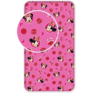 Pościel dopasowana Disney Minnie Mouse różowa - 90x200cm Pościel dopasowana Disney Minnie Mouse różowa - 90x200cm