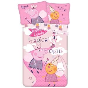 Jerry Fabrics Peppa Pig Roze Beddengoed - Beddengoed set Jerry Fabrics Peppa Pig Roze Beddengoed - Beddengoed set
