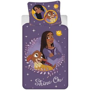 Disney Queen Amaya Shine On Yksittäinen peite ja tyynynpäällinen - 140x200cm Disney Queen Amaya Shine On Yksittäinen peite ja tyynynpäällinen - 140x200cm