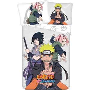 Šedá povlečení Naruto - 140x200 cm a povlak na polštář 70x90 cm Šedá povlečení Naruto - 140x200 cm a povlak na polštář 70x90 cm