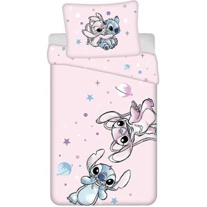 Disney Engel dekbedovertrek roze - Katoen - 140x200 cm Disney Engel dekbedovertrek roze - Katoen - 140x200 cm