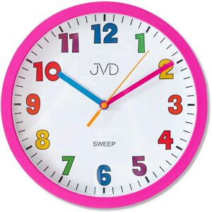 Ceas de Perete Roz Silențios JVD - Ceas de Perete Ceas de Perete Roz Silențios JVD - Ceas de Perete