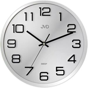 Ceas de perete argintiu JVD - 31cm - Silențios Quartz Ceas de perete argintiu JVD - 31cm - Silențios Quartz