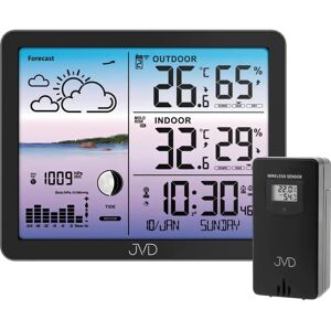 JVD RB3566.1 Dálkově řízená meteorologická stanice JVD RB3566.1 Dálkově řízená meteorologická stanice