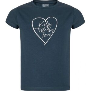 Kilpi Albion Blau Katoenen T-Shirt - Meisjes Vrijetijdskleding Kilpi Albion Blau Katoenen T-Shirt - Meisjes Vrijetijdskleding