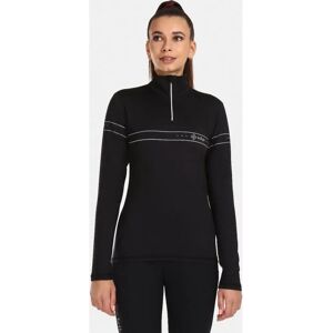 Sweter Kilpi Leema - Wysoki kołnierz - Szybkoschnący - Czarny Sweter Kilpi Leema - Wysoki kołnierz - Szybkoschnący - Czarny