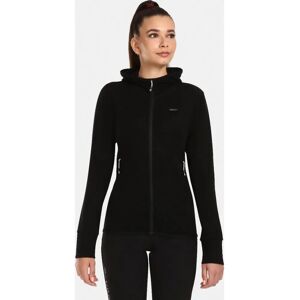 Felpa con cappuccio Kilpi Wolie Donna Nera - Maglione Felpa con cappuccio Kilpi Wolie Donna Nera - Maglione