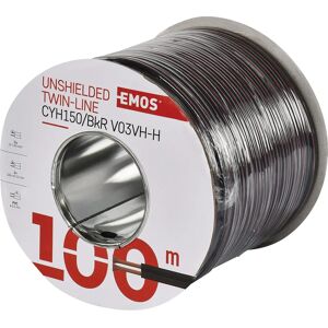 Kabel EMOS 2x1,5mm Czarny/Czerwony 100m - Kabel głośnikowy Kabel EMOS 2x1,5mm Czarny/Czerwony 100m - Kabel głośnikowy