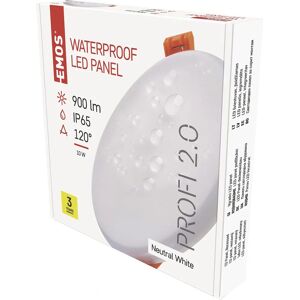 Emos ZV1132 Ceiling Light - LED Panel 10W, IP65, White Emos ZV1132 Ceiling Light - LED Panel 10W, IP65, White