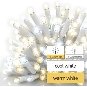 Emos D2CN02 Weihnachtsbeleuchtung - 50 LEDs, 3m, Warm/Kalt Weiß Emos D2CN02 Weihnachtsbeleuchtung - 50 LEDs, 3m, Warm/Kalt Weiß