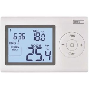 Emos P5607 Termostato Blanco - Termostato Emos P5607 Termostato Blanco - Termostato