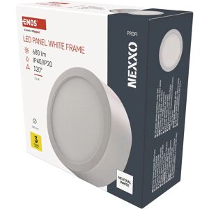 Emos ZM5125 LED Deckenleuchte - Rund, 7,6W, 680lm, Weiß Emos ZM5125 LED Deckenleuchte - Rund, 7,6W, 680lm, Weiß