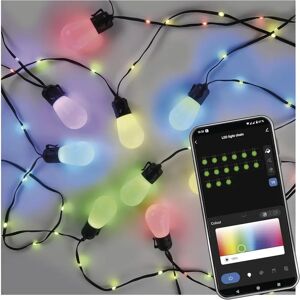 EMOS GoSmart LED șir de lumini - 15m RGBIC WiFi Interior/Exterior EMOS GoSmart LED șir de lumini - 15m RGBIC WiFi Interior/Exterior