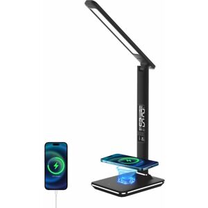 Immax Kingfisher LED stolní lampa - 8,5W, 400lm, 3 barvy světla, sklápěcí rameno, černá Immax Kingfisher LED stolní lampa - 8,5W, 400lm, 3 barvy světla, sklápěcí rameno, černá