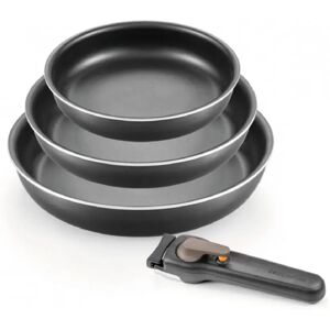 Tescoma Vario cookware set - Space-saving, removable handle, suitable for all stove types Tescoma Vario cookware set - Space-saving, removable handle, suitable for all stove types