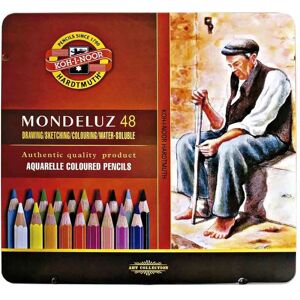 KOH-I-NOOR Watercolor Pencil Mondeluz 3726/48 Mix - Watercolor Pencils KOH-I-NOOR Watercolor Pencil Mondeluz 3726/48 Mix - Watercolor Pencils