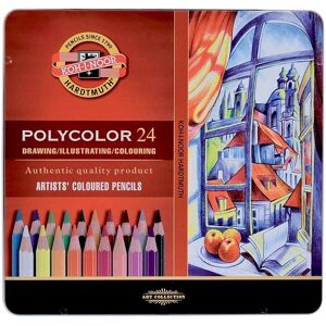 Michel Polycolor 24 Multicolour Colouring Pencils - Color Pencils Michel Polycolor 24 Multicolour Colouring Pencils - Color Pencils