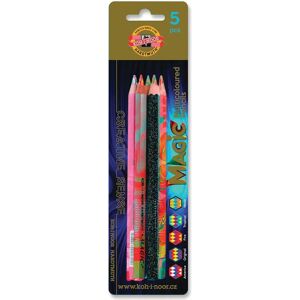 KOH-I-NOOR KOH and Noor Kredki Magic Trio 5 Farben - Buntstifte KOH-I-NOOR KOH and Noor Kredki Magic Trio 5 Farben - Buntstifte