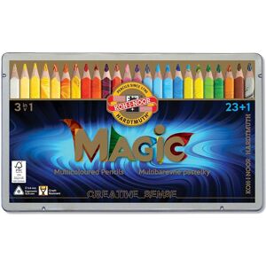 KOH-I-NOOR Multicolor Color Pencils Set - Triangular, FSC 100% - 24 pcs KOH-I-NOOR Multicolor Color Pencils Set - Triangular, FSC 100% - 24 pcs