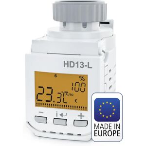 Elektrobock HD13-L Radiator Thermostat - Digital, 3-40°C, White Elektrobock HD13-L Radiator Thermostat - Digital, 3-40°C, White