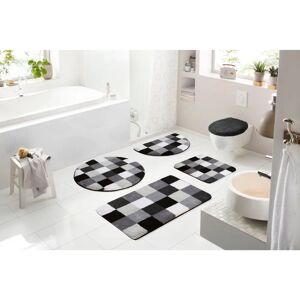 GRUND - MOSAIK - grau - Ø70 cm - Bath mat GRUND - MOSAIK - grau - Ø70 cm - Bath mat