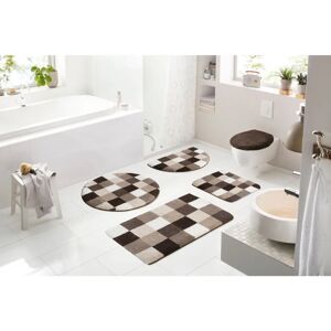 GRUND - MOSAIK - Rund Ø70 cm - Beige - Badematte GRUND - MOSAIK - Rund Ø70 cm - Beige - Badematte