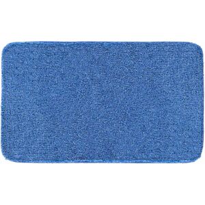 GRUND Melange Luxury Bathroom Mat - Rectangular, 80x140cm, Blue GRUND Melange Luxury Bathroom Mat - Rectangular, 80x140cm, Blue