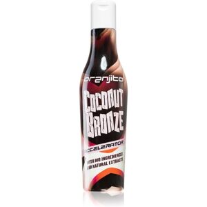 Oranjito Coconut Bronze Accelerator - Lotion pour bronzage en solarium - Ingrédients bio - Publicité Oranjito Coconut Bronze Accelerator - Lotion pour bronzage en solarium - Ingrédients bio - Publicité