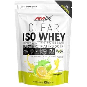 Amix Clear Iso Whey 500g - Zitrone-Limette Proteinpulver Amix Clear Iso Whey 500g - Zitrone-Limette Proteinpulver