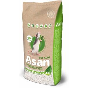 Asan Litière Aloe Vera - 8kg - Litière écologique pour animaux - Publicité Asan Litière Aloe Vera - 8kg - Litière écologique pour animaux - Publicité