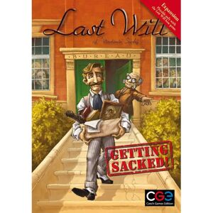 Czech Games Edition Last Will Getting Sacked Extension - Jeu de société - Publicité Czech Games Edition Last Will Getting Sacked Extension - Jeu de société - Publicité