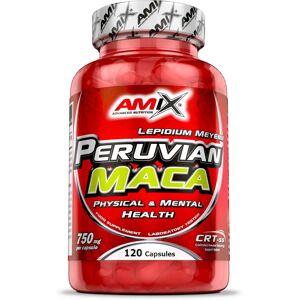 Amix Nutrition Maca Péruvienne 120 caps - Soutient énergie, libido, résistance - Publicité Amix Nutrition Maca Péruvienne 120 caps - Soutient énergie, libido, résistance - Publicité